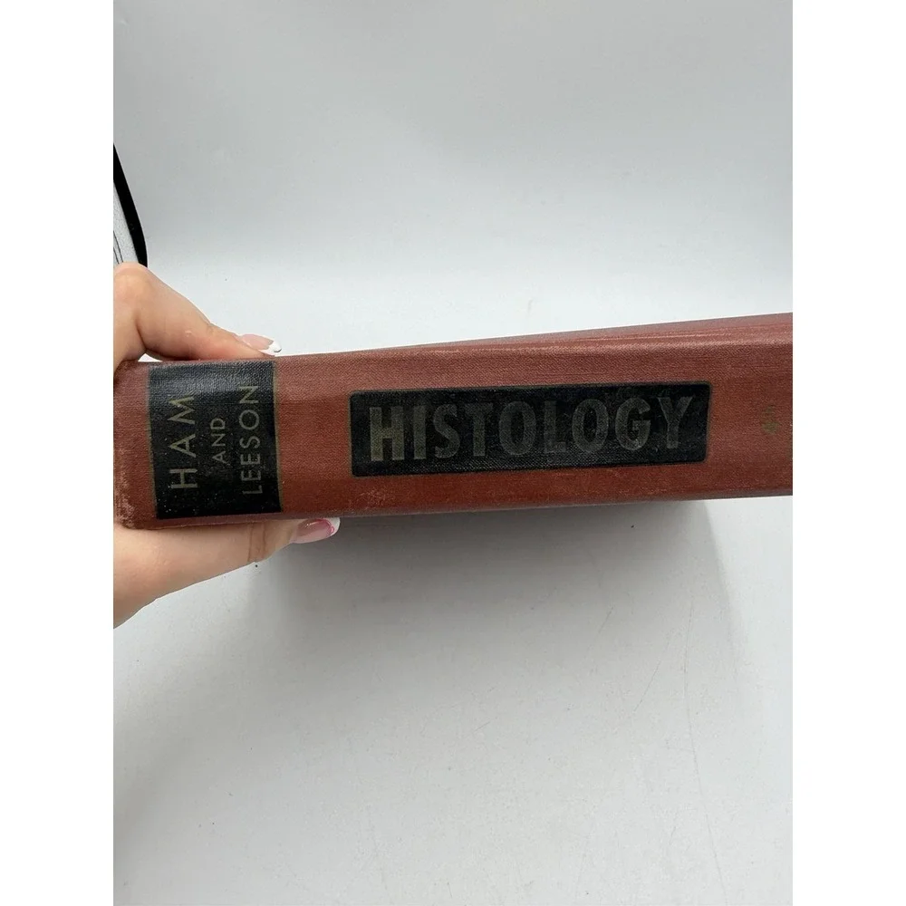 VINTAGE HISTOLOGY BOOK 4th Edition 1961 Illustrated Color Plates Cell Structure